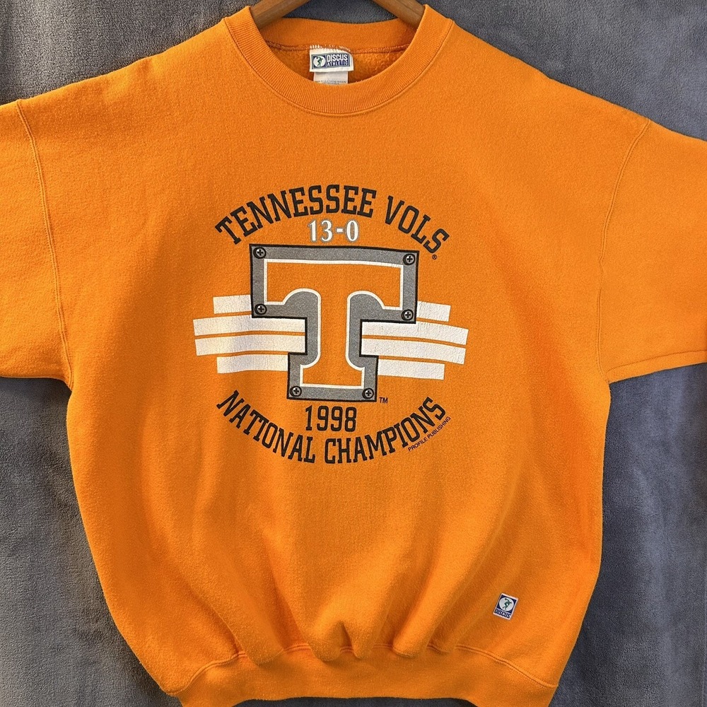 Vintage 1998 Tennessee Volunteers National Championship Mens XL Sweatshirt USA